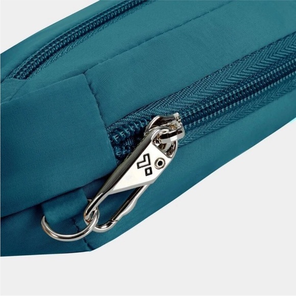 Travelon Roam Anti-Theft Compact Sling - Capri Blue - Picture 2 of 5